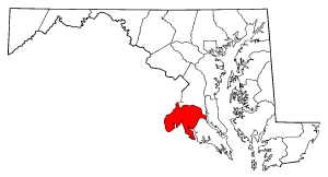 File:Map of Maryland highlighting Charles County.png